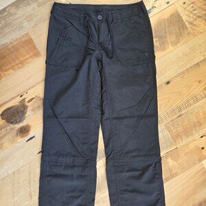 Women's The North Face Convertible Pant Black Size 8